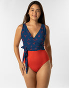 Womens_one_piece_lobster_wrap_swim_suit