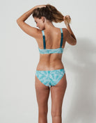 Sandbar_swimwear_family_matching_low_waist_bikini_eco_recycled_tank_top_bikini_reversible_Green_fern_teal