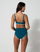 Sandbar_swimwear_mother_son_high_waist_bikini_eco_recycled_tank_top_bikini_reversible_turtle_teal