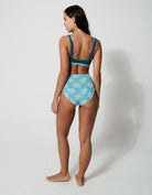 Sandbar_swimwear_mother_son_high_waist_bikini_eco_recycled_tank_top_bikini_reversible_turtle_teal