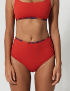 Sandbar_swimwear_high_waist_bikini_eco_recycled_tank_top_bikini_reversible_starfish_red_blue