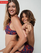 Sandbar_swimwear_low_waist_bikini_eco_recycled_tank_top_bikini_reversible_starfish_red_blue_mother_son_swim_shorts