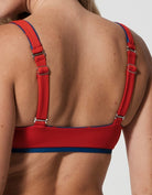 Sandbar_swimwear_low_waist_bikini_eco_recycled_tank_top_bikini_reversible_red lobster