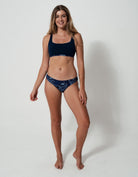 Sandbar_swimwear_family_matching_low_waist_bikini_eco_recycled_tank_top_bikini_reversible_ocean_manta_navy_blue