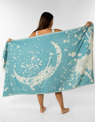 Sandbar_swimwear_turkish_cotton_towel_blue_manta_towel
