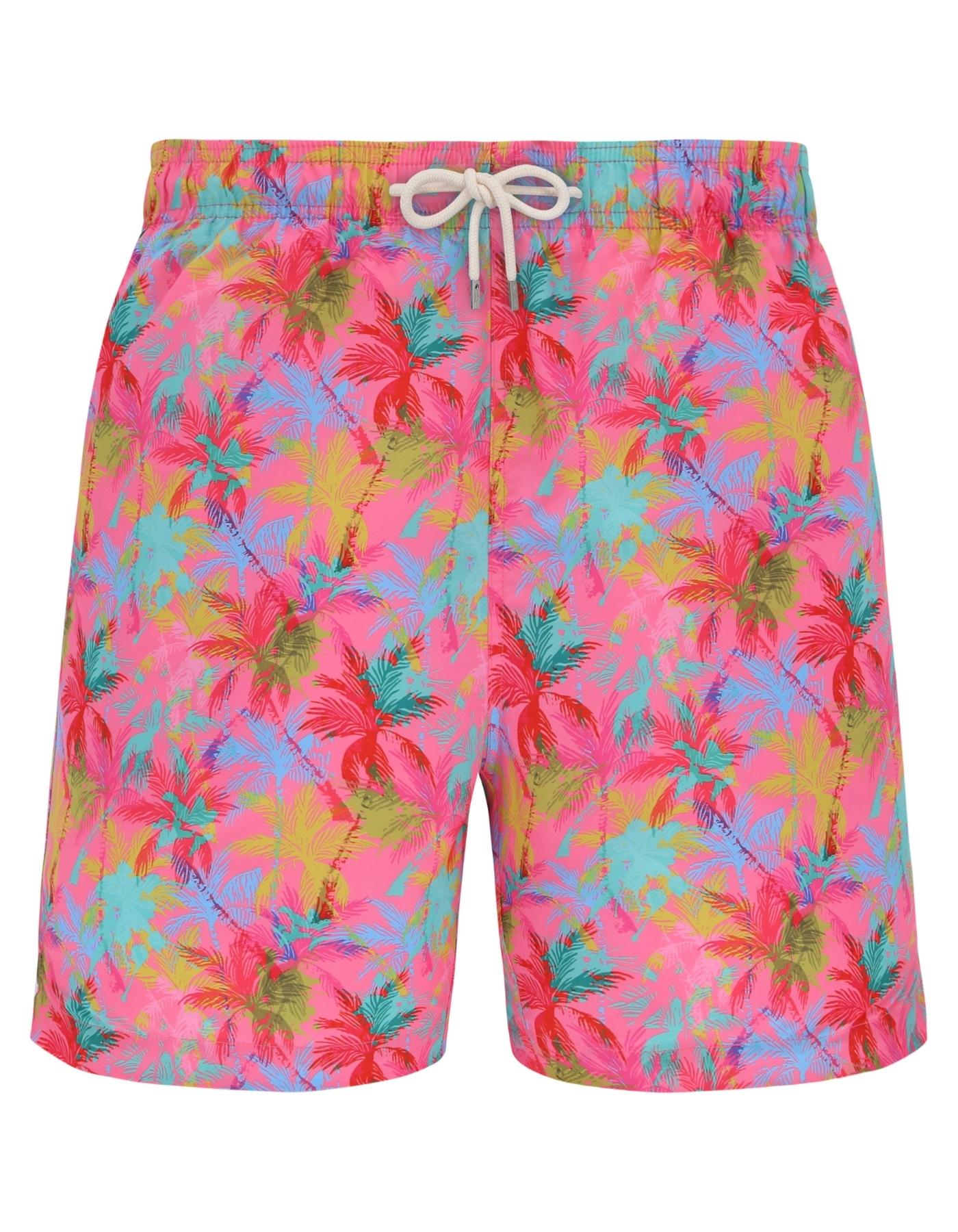 Sandbar_father_and_son_swim_shorts_pink_palm