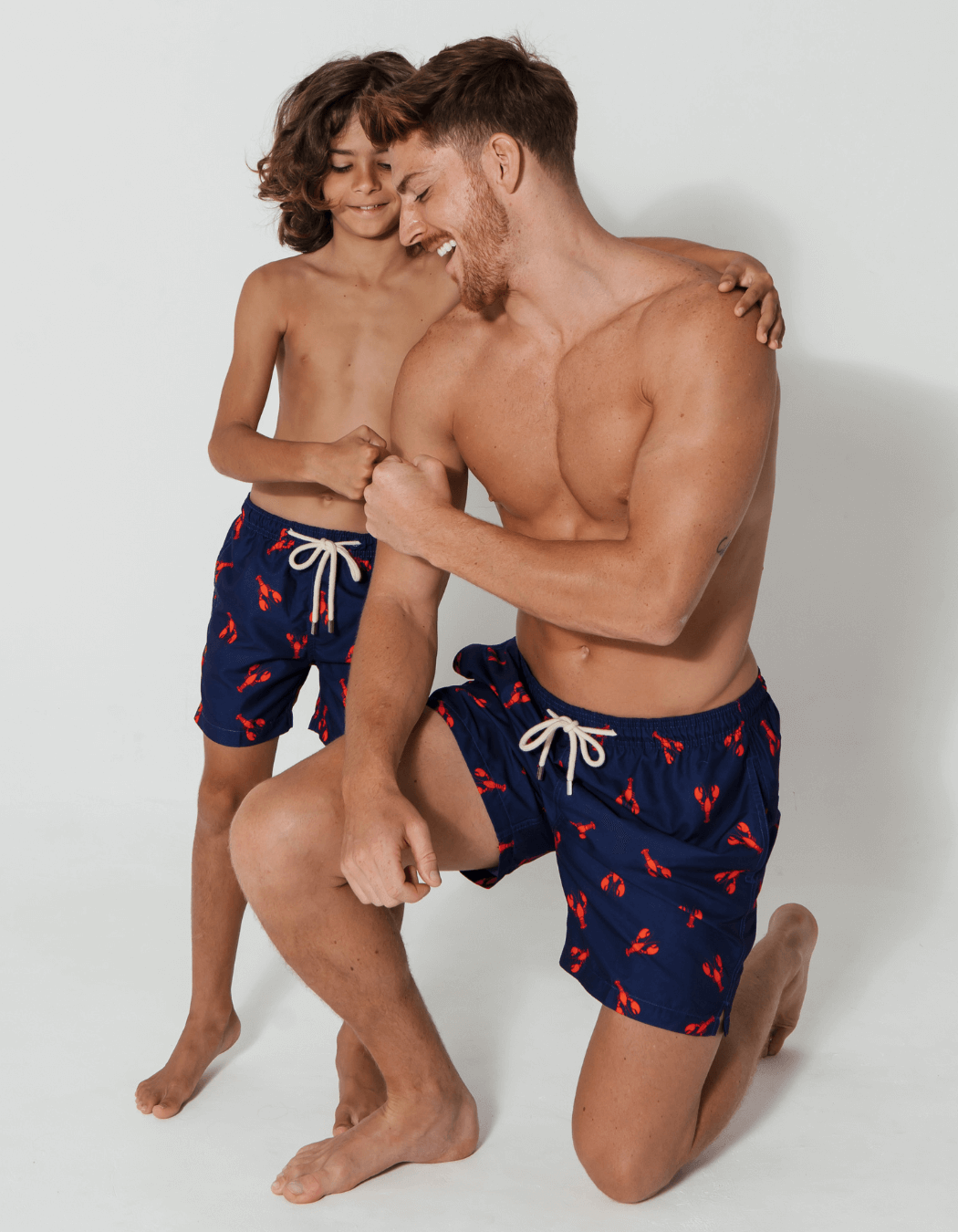 Sandbar_father_and_son_swim_shorts_lobster