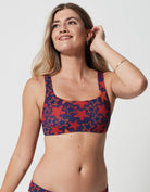 Sandbar_swimwear_low_waist_bikini_eco_recycled_tank_top_bikini_reversible_starfish_red_blue