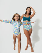 Sandbar_Mother_daughter_swimwear_high_waist_bikini_eco_recycled_tank_top_bikini_reversible_luminous_fruit