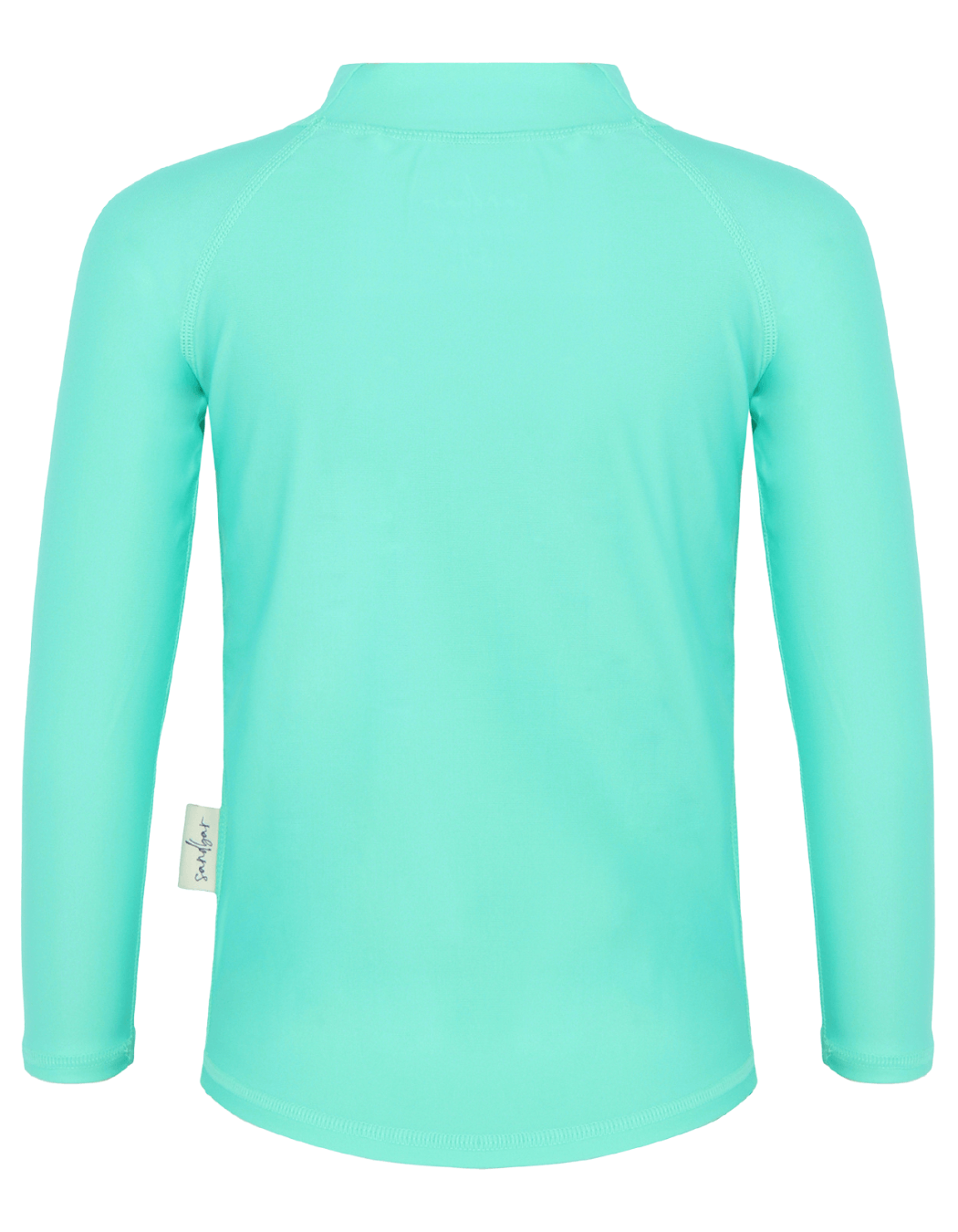 Sandbar_swimwear_ turquoise_rash_guard