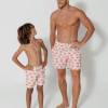 Sandbar_father_and_son_swim_shorts_peach_crab