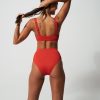 Sandbar_swimwear_family_matching_ribbed_tank_top_bikini_high_waist_swimsuit_eco_recycled_lipstick_red
