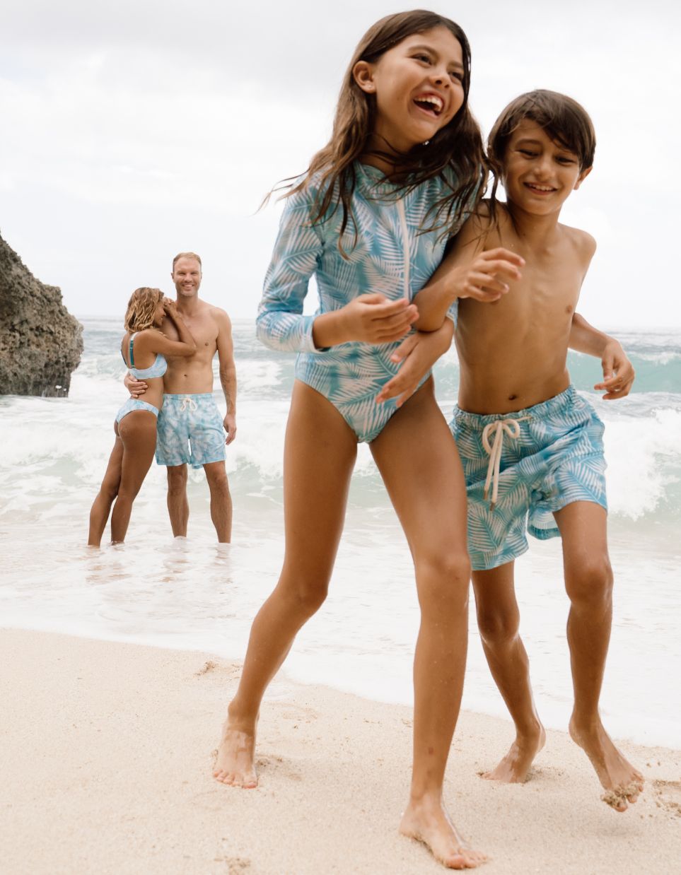 Sandbar_swimwear_family_matching_swimwear_twinning_green_fern