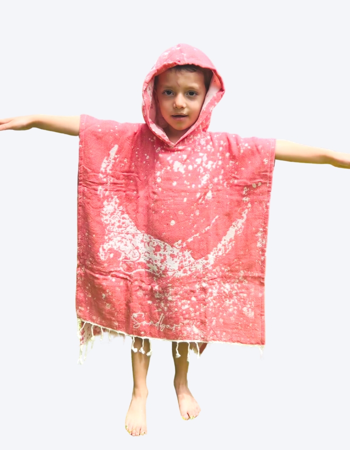 Sandbar_swimwear_kids_poncho_towel_turkish_cotton